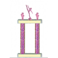 Trophies - #Modern Dance Pink F Style Trophy